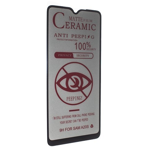 Гнучке скло Ceramic PRIVACY Matte для Samsung A20s матове-0