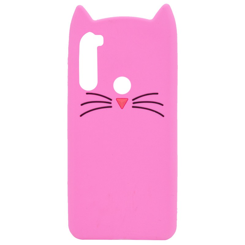 Накладка 3D Cat для Samsung A21 рожева-0