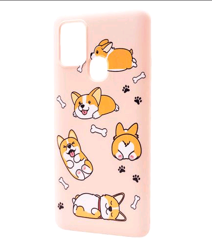 WAVE Fancy для Samsung A21s (corgi/pink sand)-0