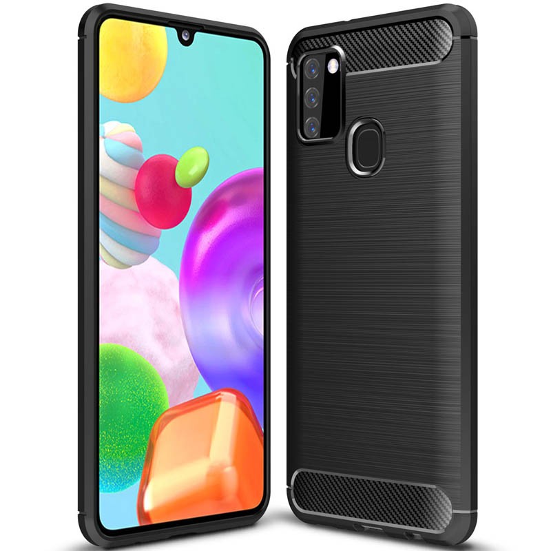 Накладка Ultimate Experience для Samsung A21s 2020 чорна-0