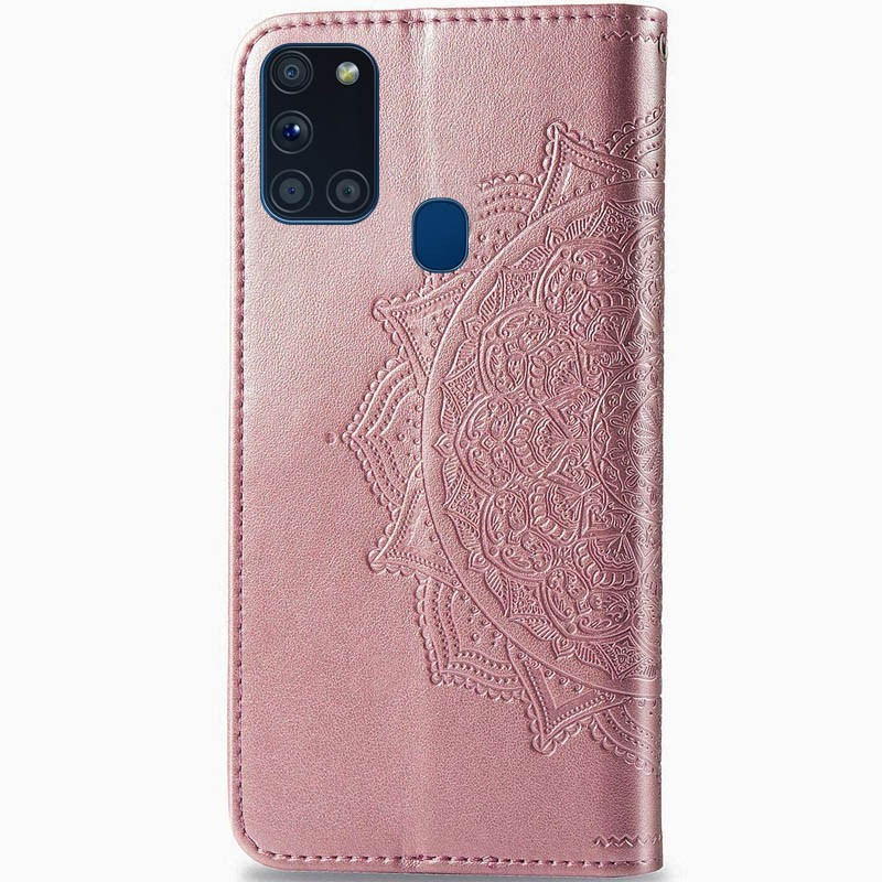Книжка Art Case для Samsung A21s рожева-1