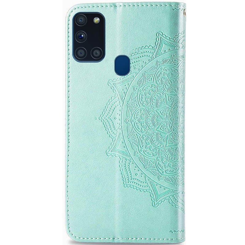 Книжка Art Case для Samsung A21s бірюзова-1