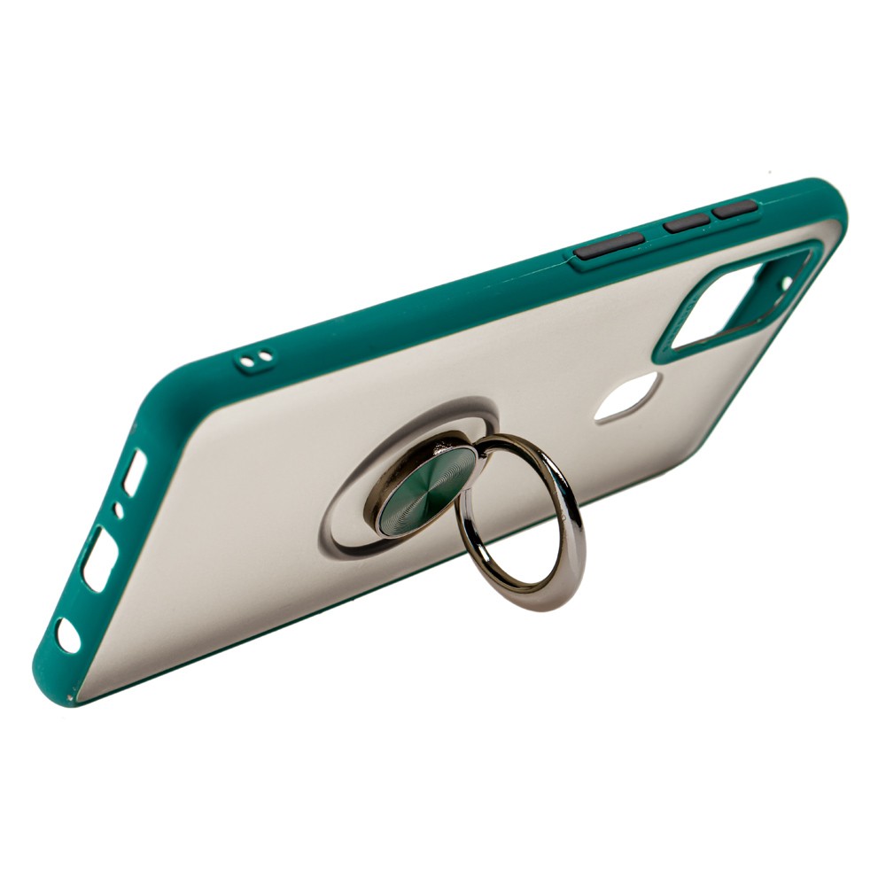 Накладка Totu Ring для Samsung A21s зелена-2