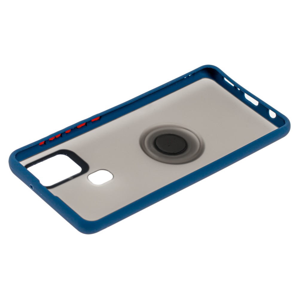 Накладка Totu Ring для Samsung A21s синя-1