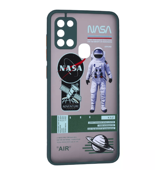 Накладка Totu Gingle Print для Samsung A21s (Green)-0