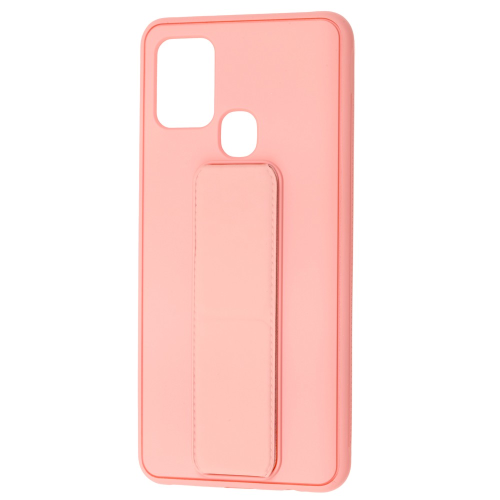 Накладка Bracket для Samsung A21s рожева-0