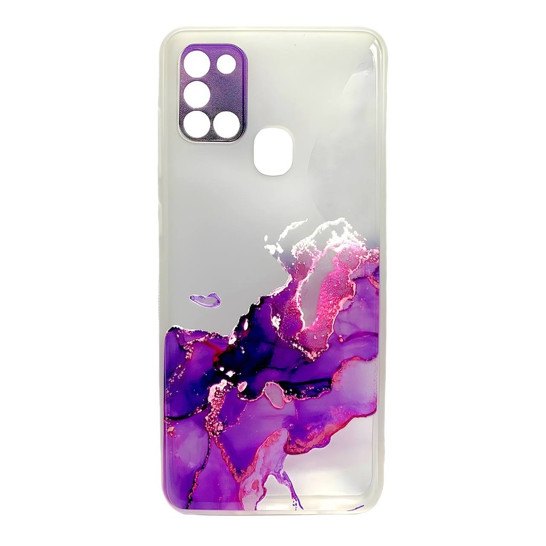 Накладка S-Case для Samsung A21s фіолетова-0