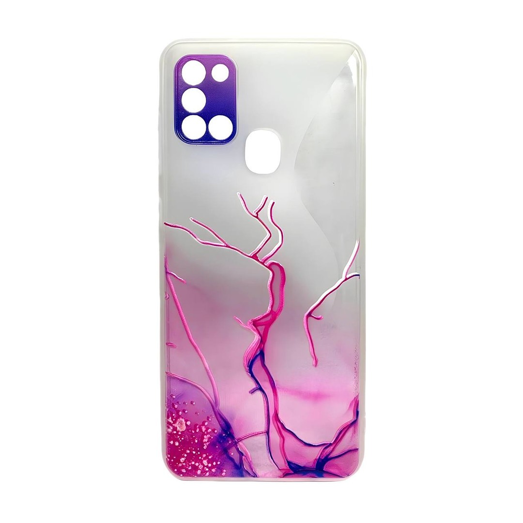 Накладка S-Case для Samsung A21s рожева-0