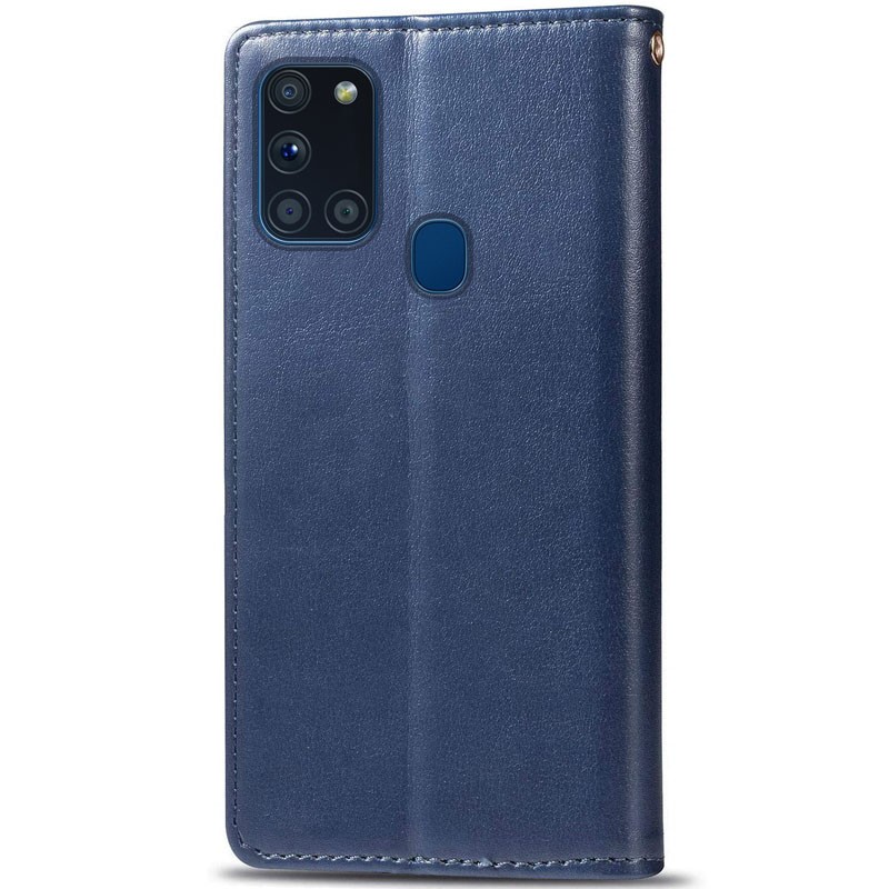 Книжка GETMAN Gallant для Samsung A21s Синя-1