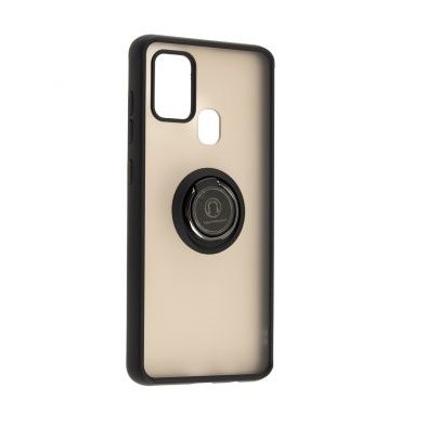Накладка Totu Gingle Ring для Samsung A21s чорна-0
