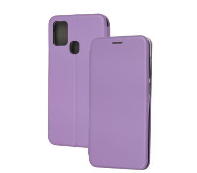 Книжка Premium для Samsung A21s світло-бузкова-1