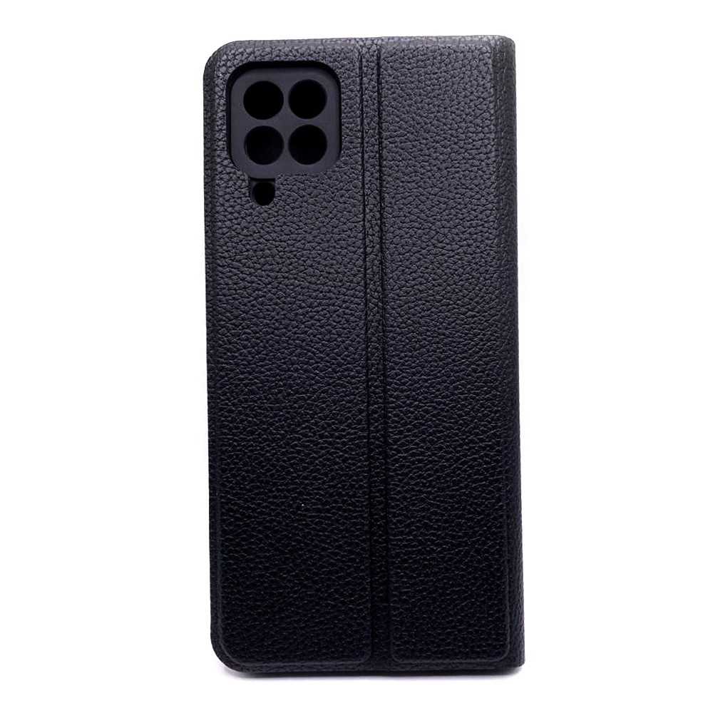 Книжка Leather Flip case для Samsung A22 4G/ M22 / M32  (Black)-1