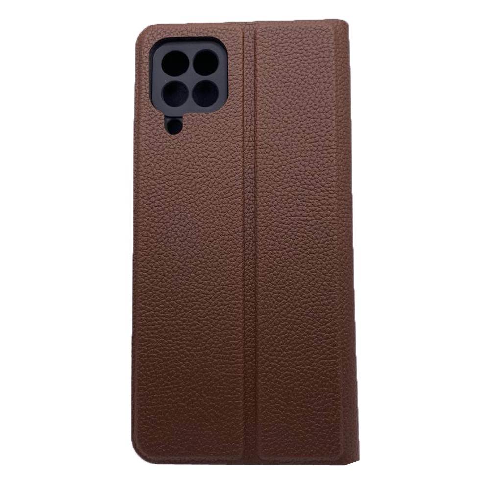 Книжка Leather Flip case для Samsung A22 4G/ M22 / M32  (Brown)-1