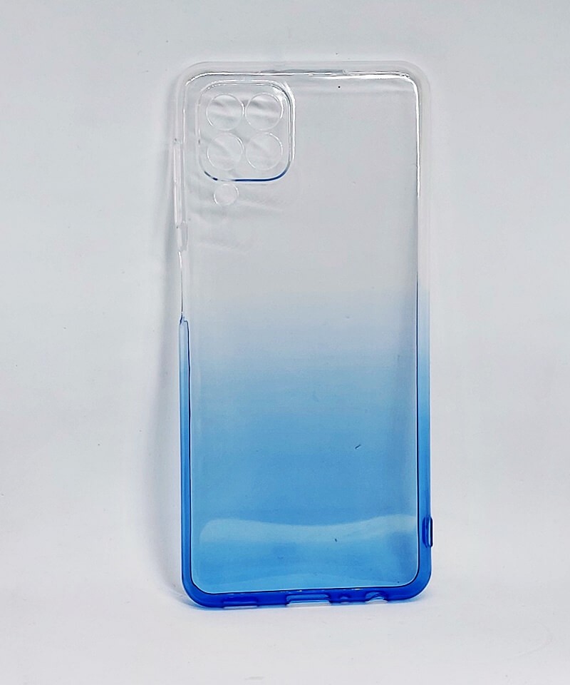 Накладка Gradient Design для Samsung A22/M32 (white/blue)-0