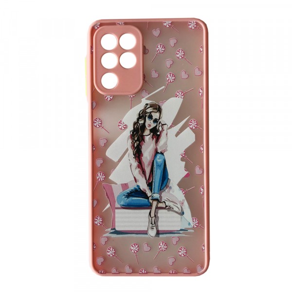 WAVE Cartoon Case Samsung A22 (heart overload)-0