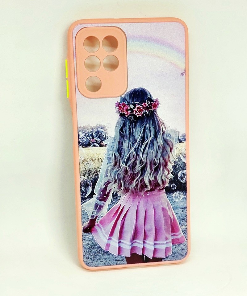 Накладка Totu Gingle Print для Samsung A22 / M32 Дівчина у віночку-0