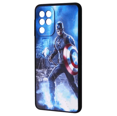Накладка Game Heroes для Samsung A22 / M32 Капітан Америка-0