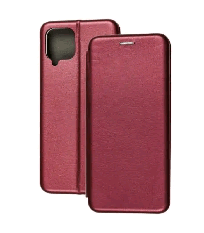 Книжка Premium для Samsung A22 / M22 / M32 бордова-0