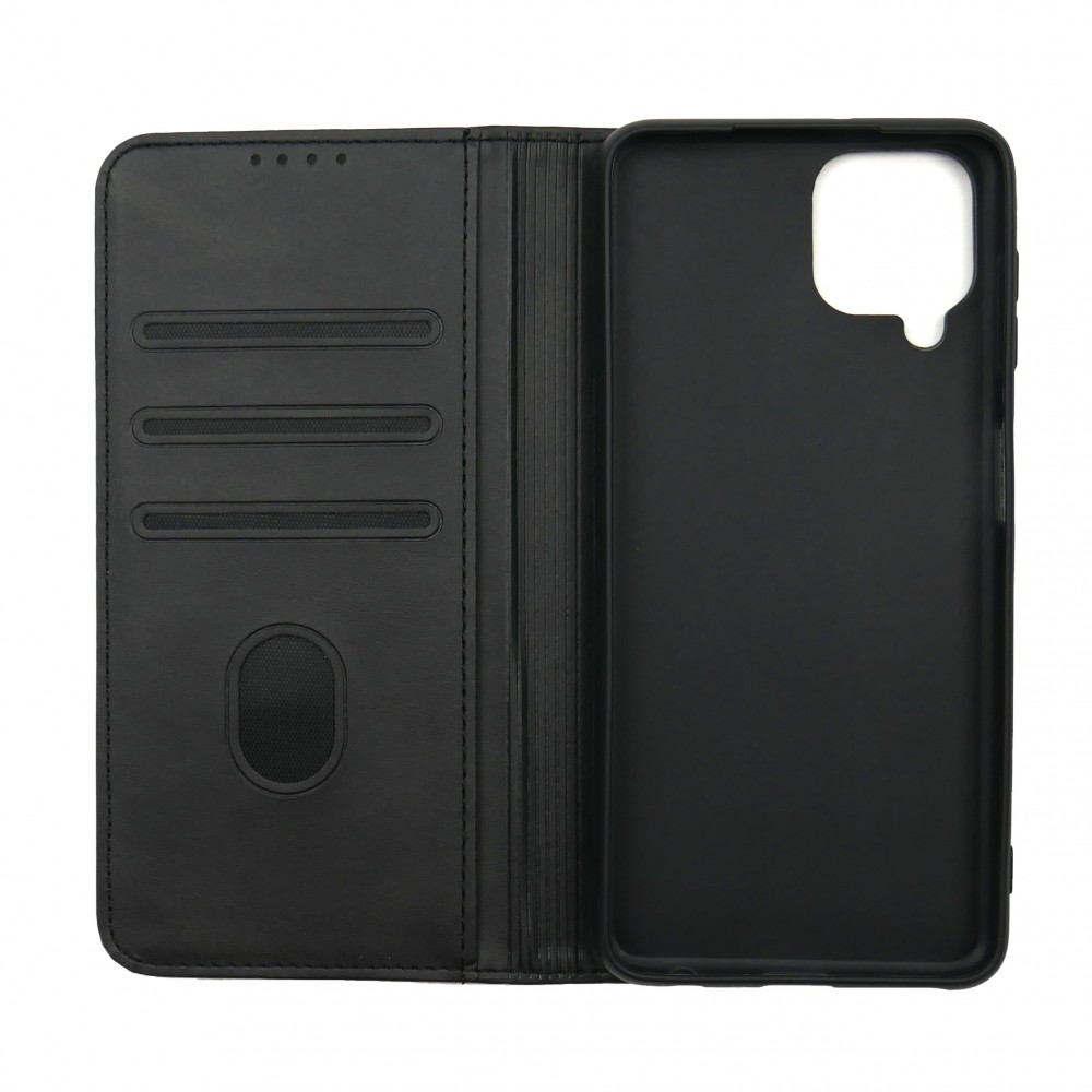 Книжка Black TPU Magnet для Samsung A22 / M22 / M32 Чорна-1