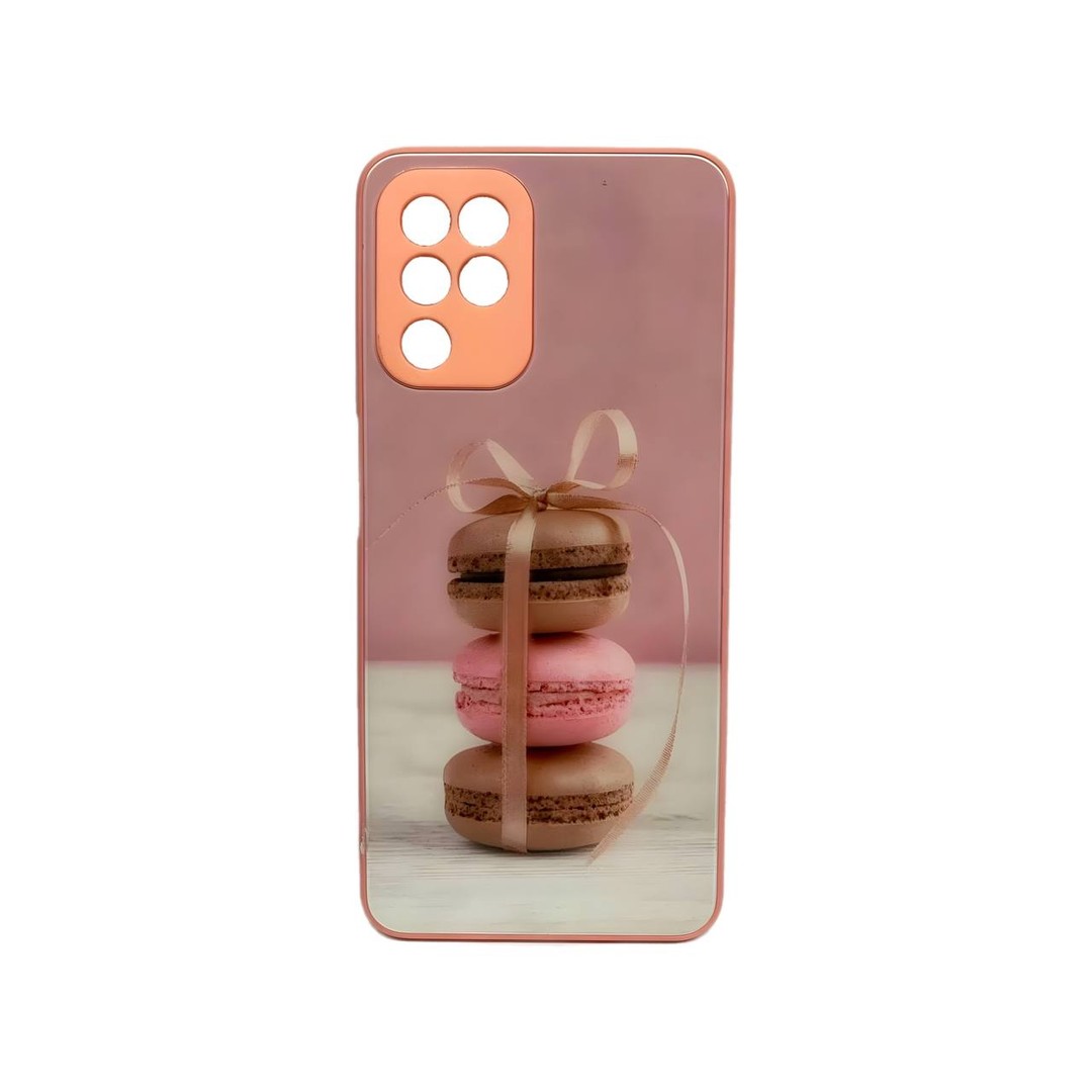 Накладка Marble Clouds для Samsung A22 4G/M32 (Макарунс,скло)-0