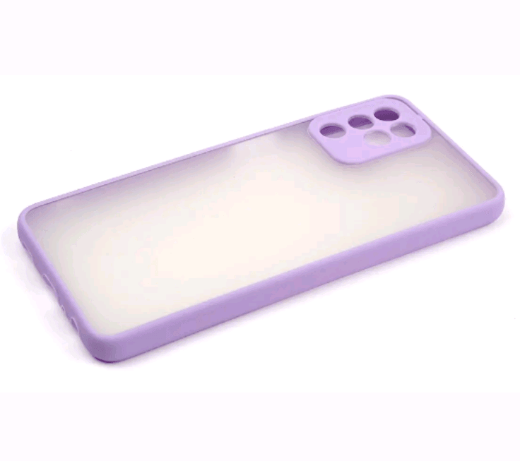 Накладка Totu Gingle Camera для Samsung A22/M32/M22 бузкова-0