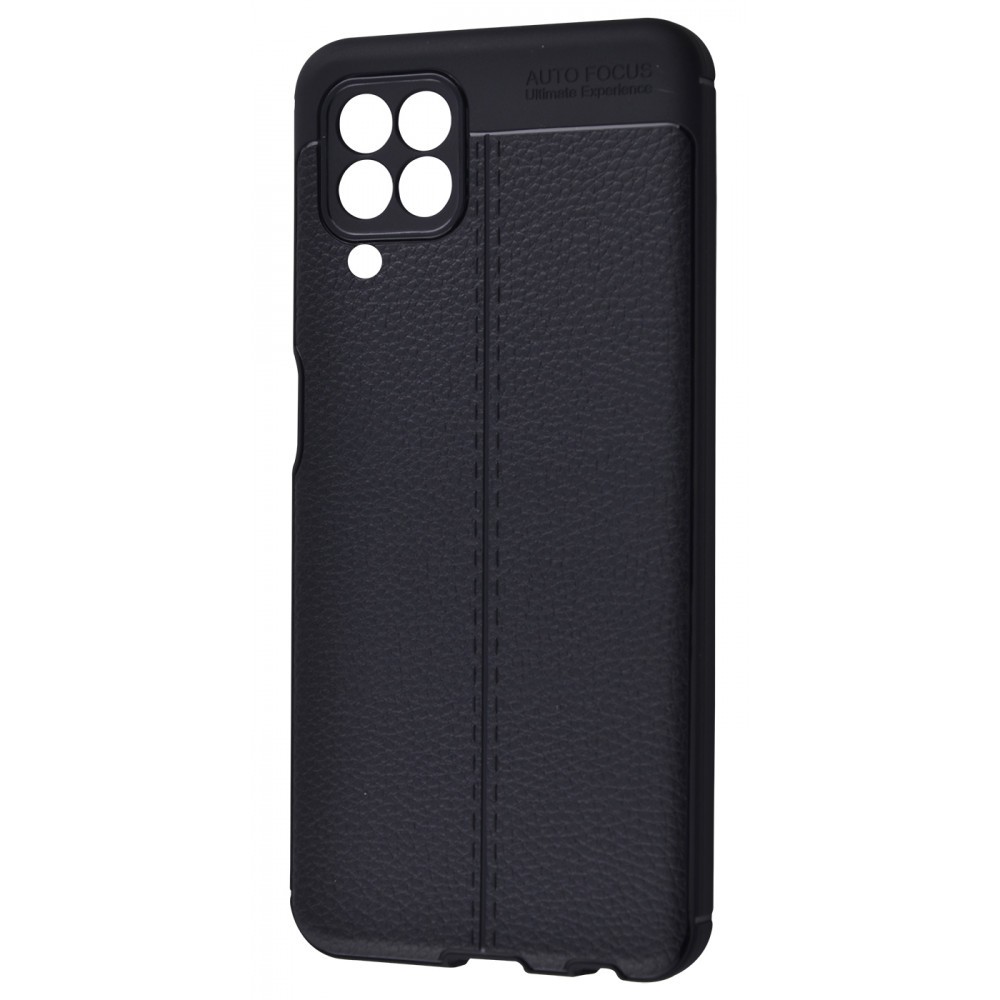 Накладка Ultimate Experience Leather для Samsung A22 чорна-0