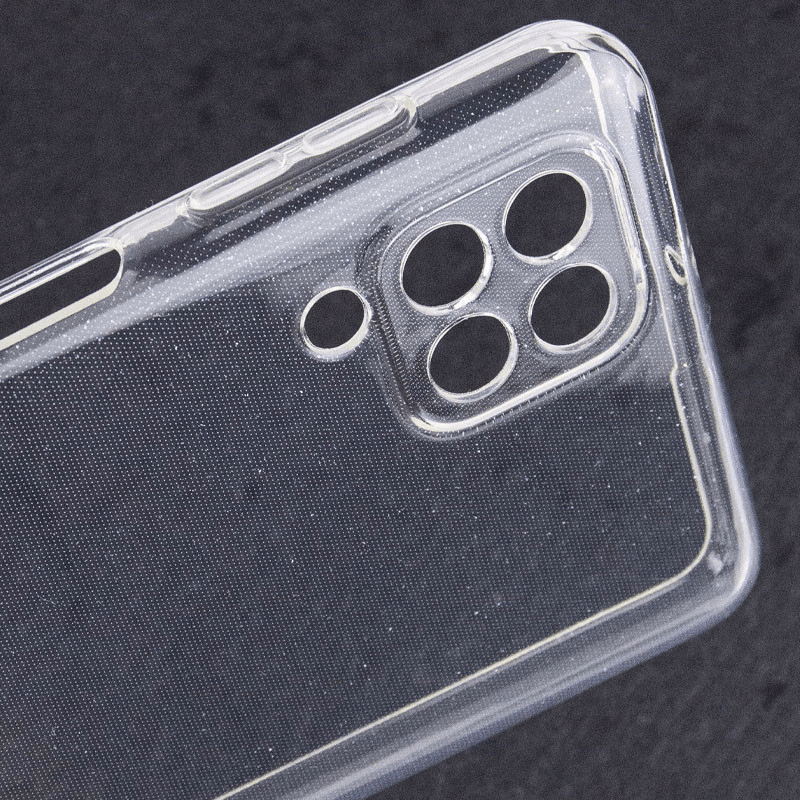 Накладка Molan Cano Glossy Jelly для Samsung A22 5G A226 прозора з блискітками-1