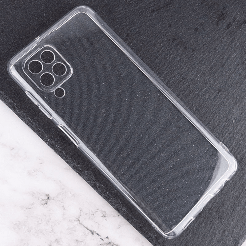 Накладка Molan Cano Glossy Jelly для Samsung A22 5G A226 прозора з блискітками-2