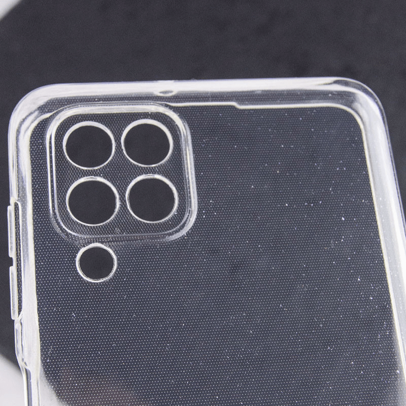 Накладка Molan Cano Glossy Jelly для Samsung A22 5G A226 прозора з блискітками-3
