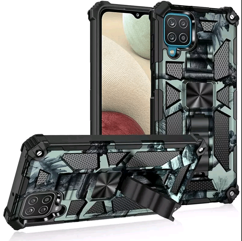Накладка Anomaly Hybrid Armor для Samsung Galaxy A22 5G (Камуфляж/Зелений)-0