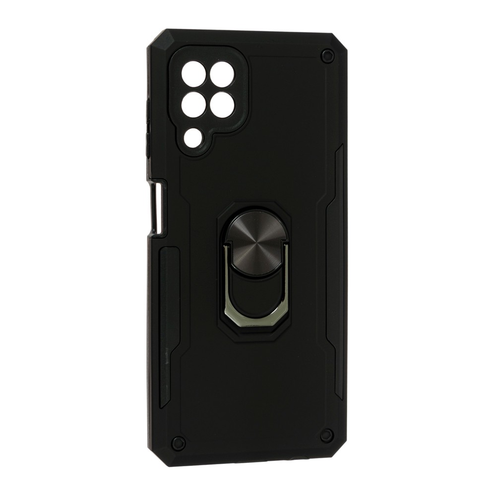 Накладка Serge Ring для Samsung A22/M32/M22 (Black)-0