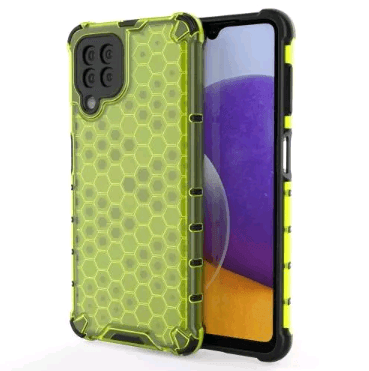 Накладка Honeycomb для Samsung A22/M32/M22 (Зелений)-0