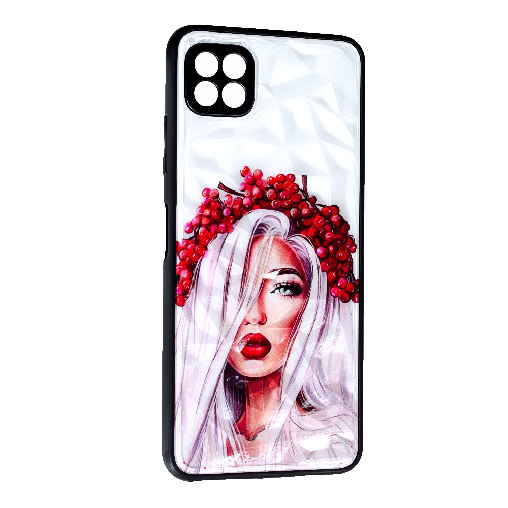Накладка Ladies Camera для Samsung A22 5G Ukrainian girl-0