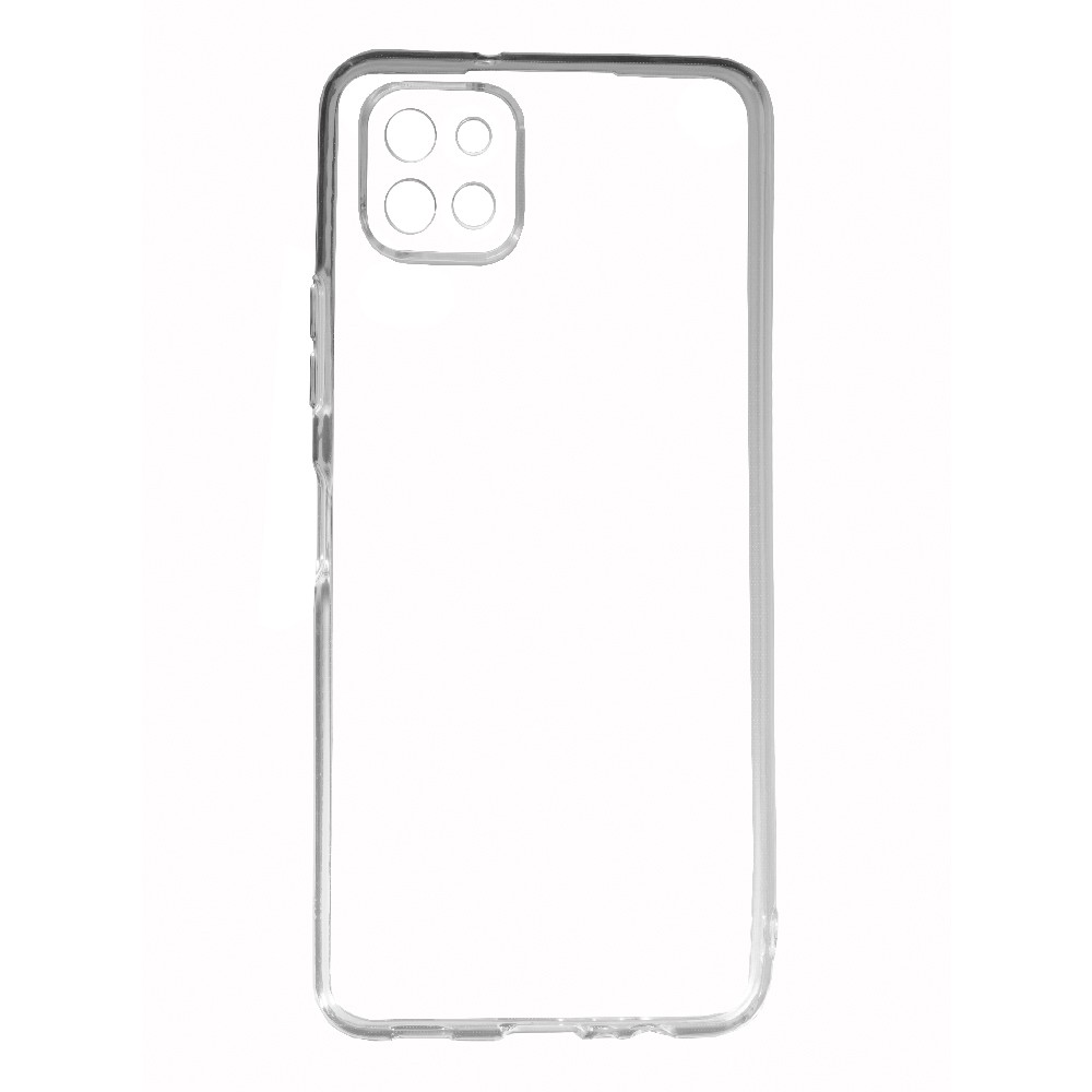 Накладка для Samsung A22 5G силіконова (прозора)-0
