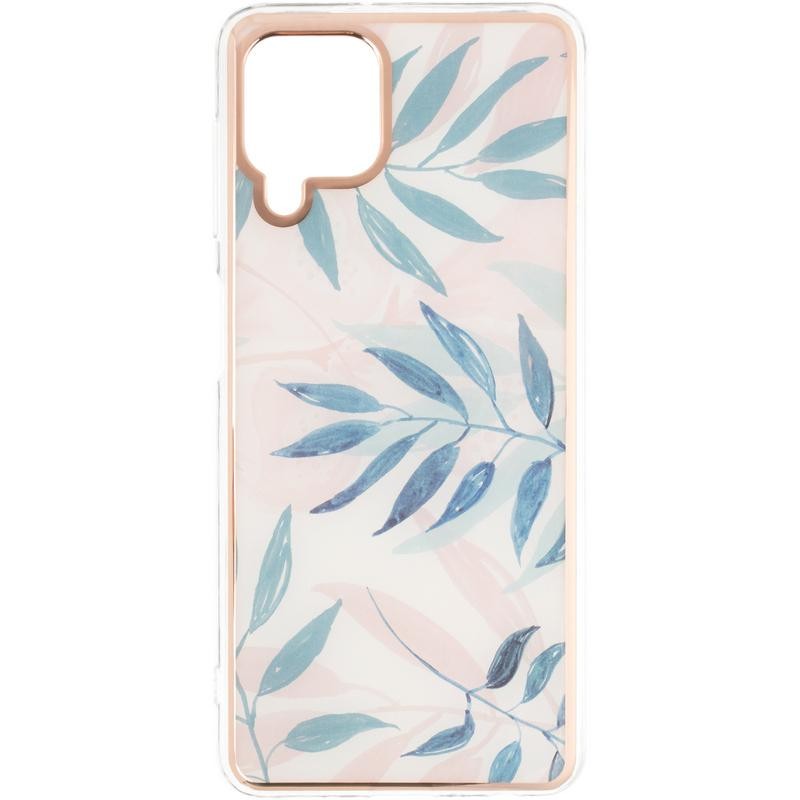 Накладка Leaf Case для Samsung A22/M22/M32  Pink grass-0