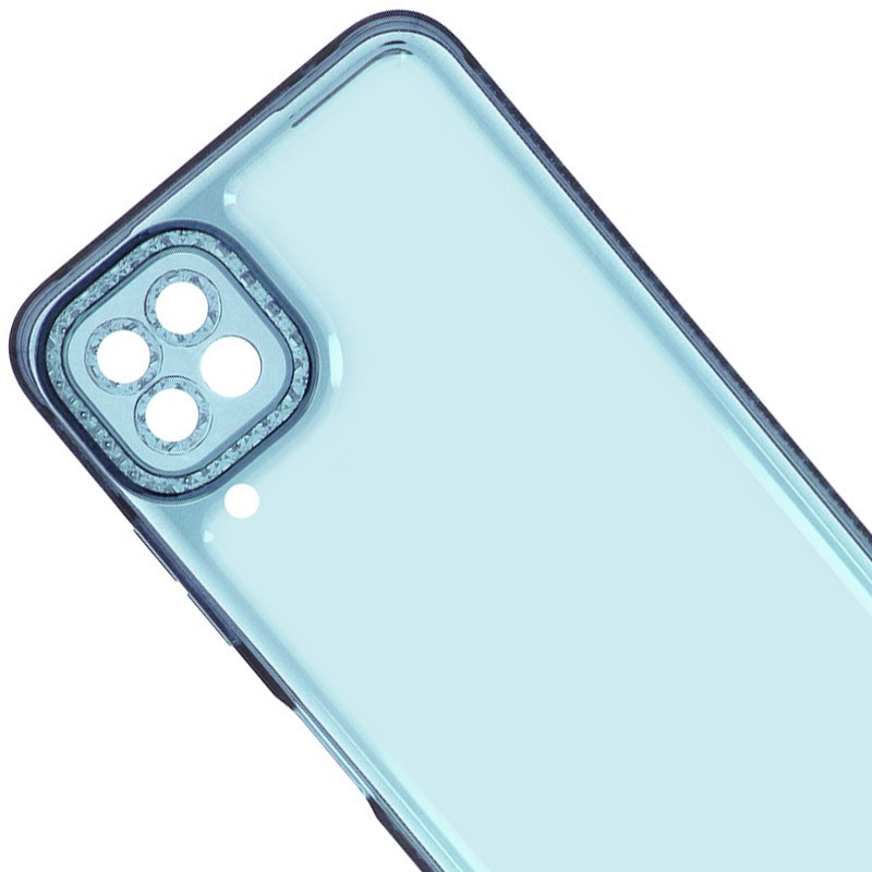 Накладка Starfall Clear для Samsung A22/M22/M32 (Блакитна)-2