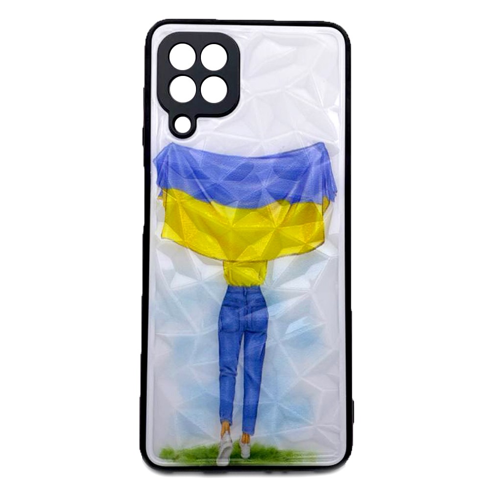 Накладка Ladies Camera для Samsung A12/M12 Прапор-0
