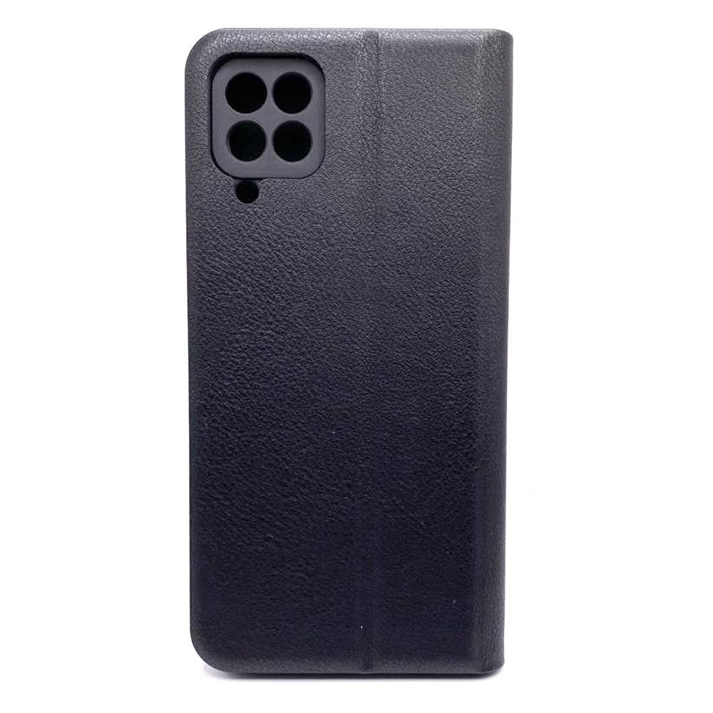 Книжка LEATHER для Samsung A22 4G / M22 / M32 чорна-1