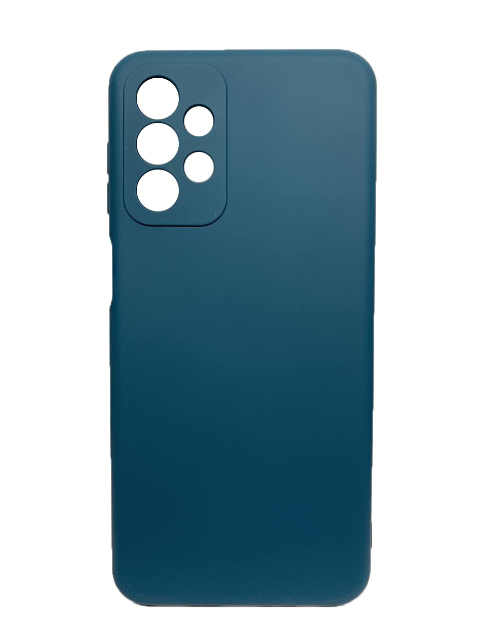 Silicone Cover Full Camera without Logo (A) для Samsung A23 (Cosmos blue)-0