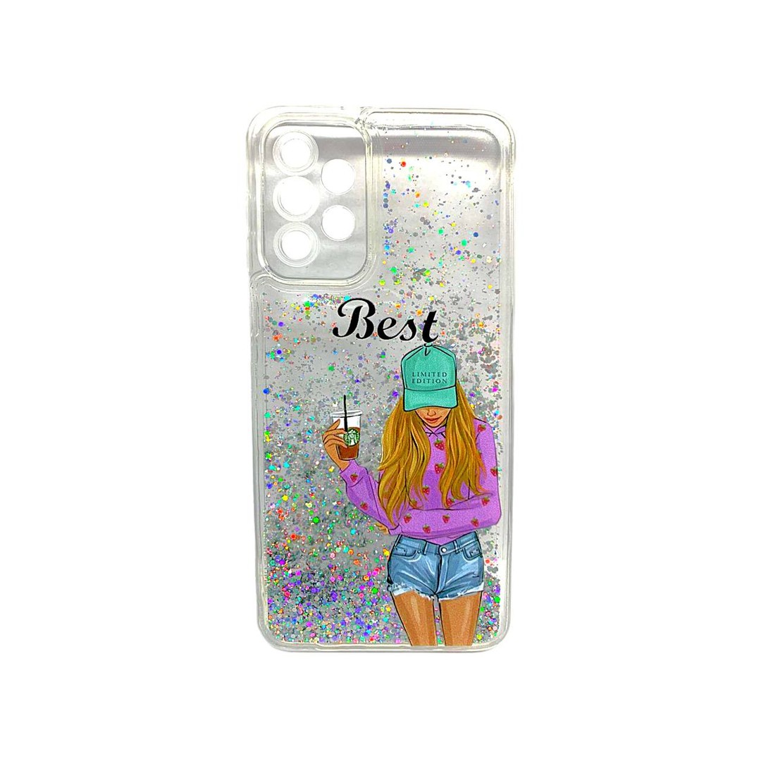 Накладка Fluid Painted для Samsung A23/M23/M13 Best (блисківки плавають)-0
