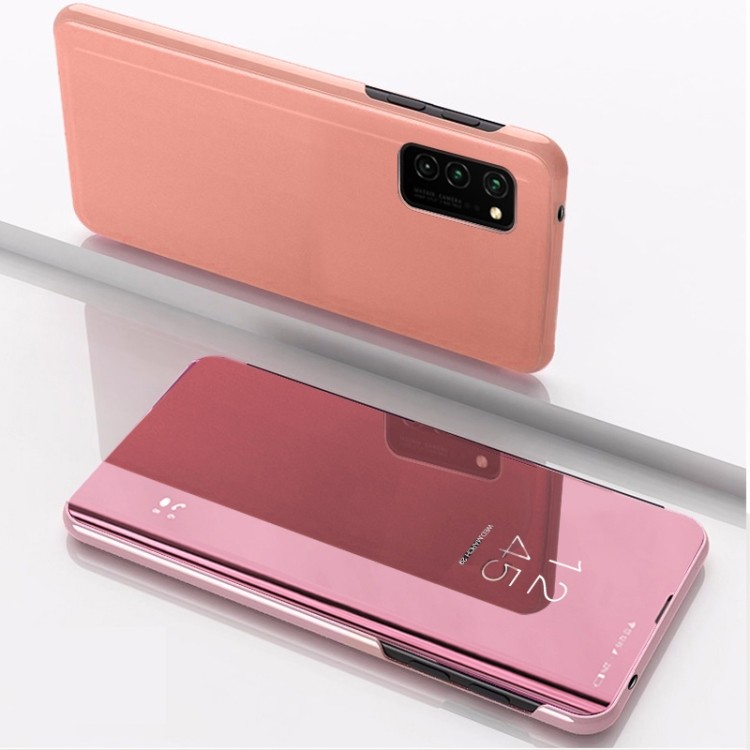 Книжка Clear View для Samsung A23 (Рожеве золото)-0