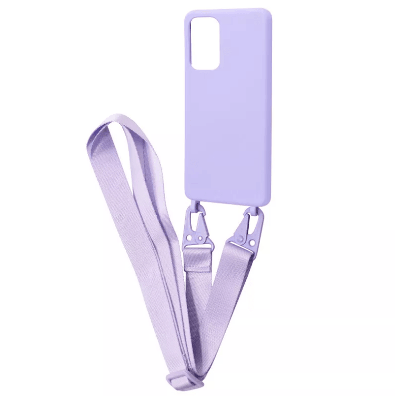 Накладка Strap для Samsung A23  (Light purple)-0