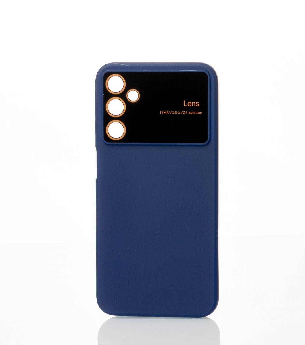 Накладка CAMERA PROTECTION для Samsung A24 темно-синя-0