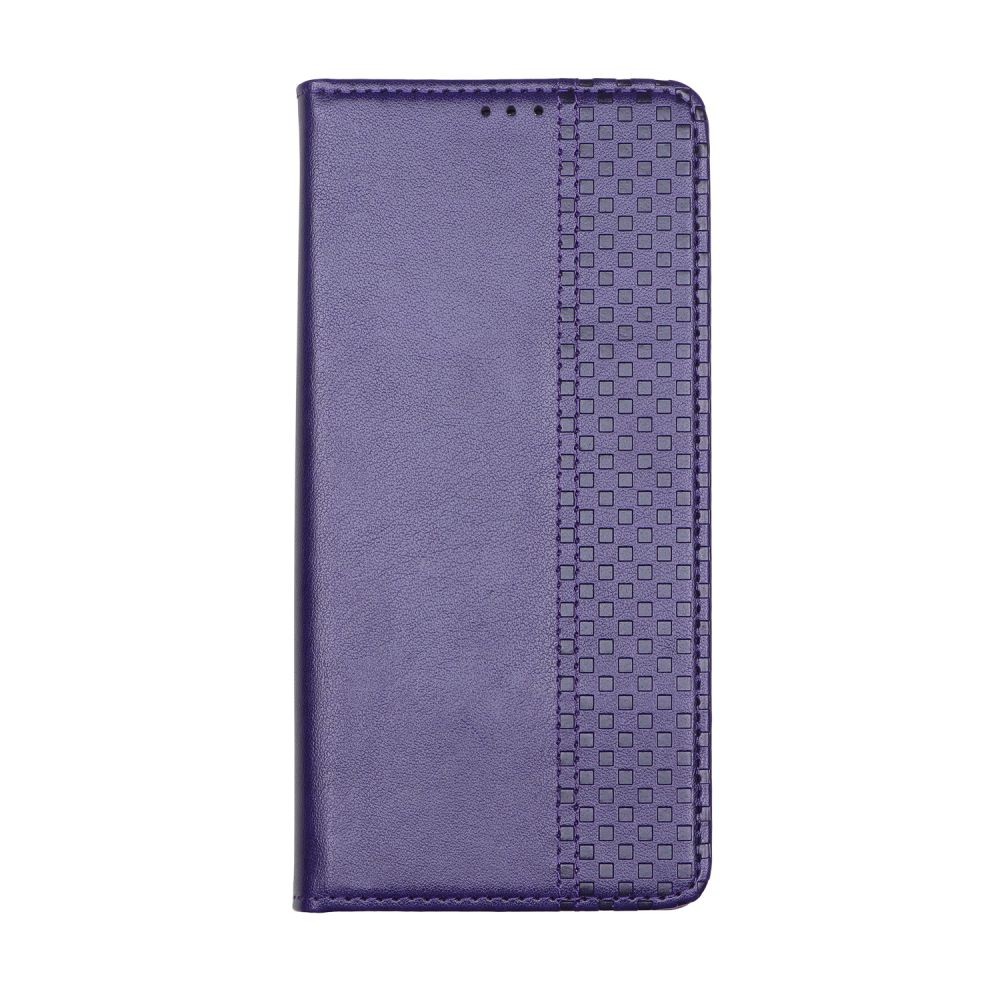 Книжка Chess Skin для Samsung A56 5G / A36  (Dark Purple)-0
