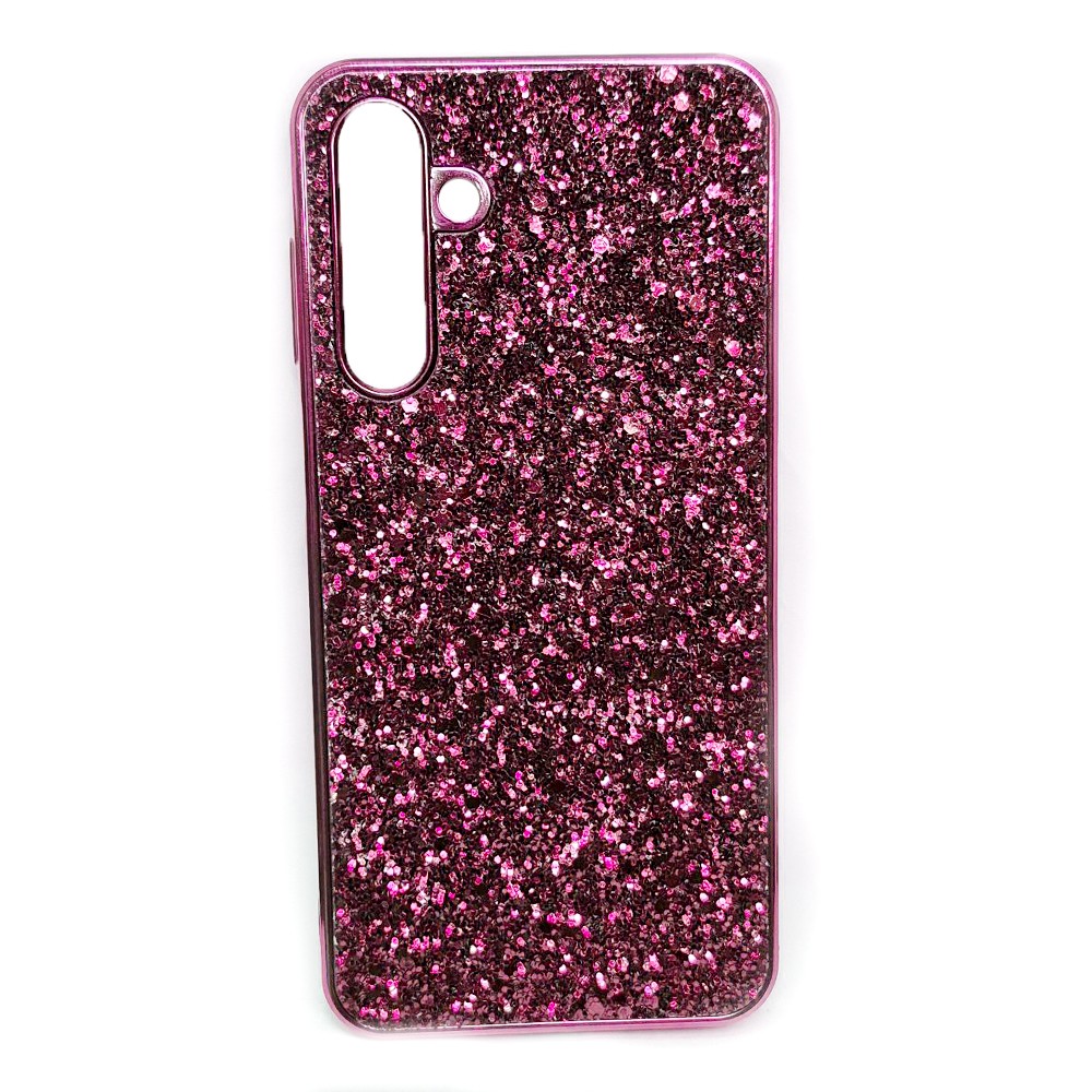 Накладка Sparkle Storm для Samsung A24 / M34  (Малинова)-0
