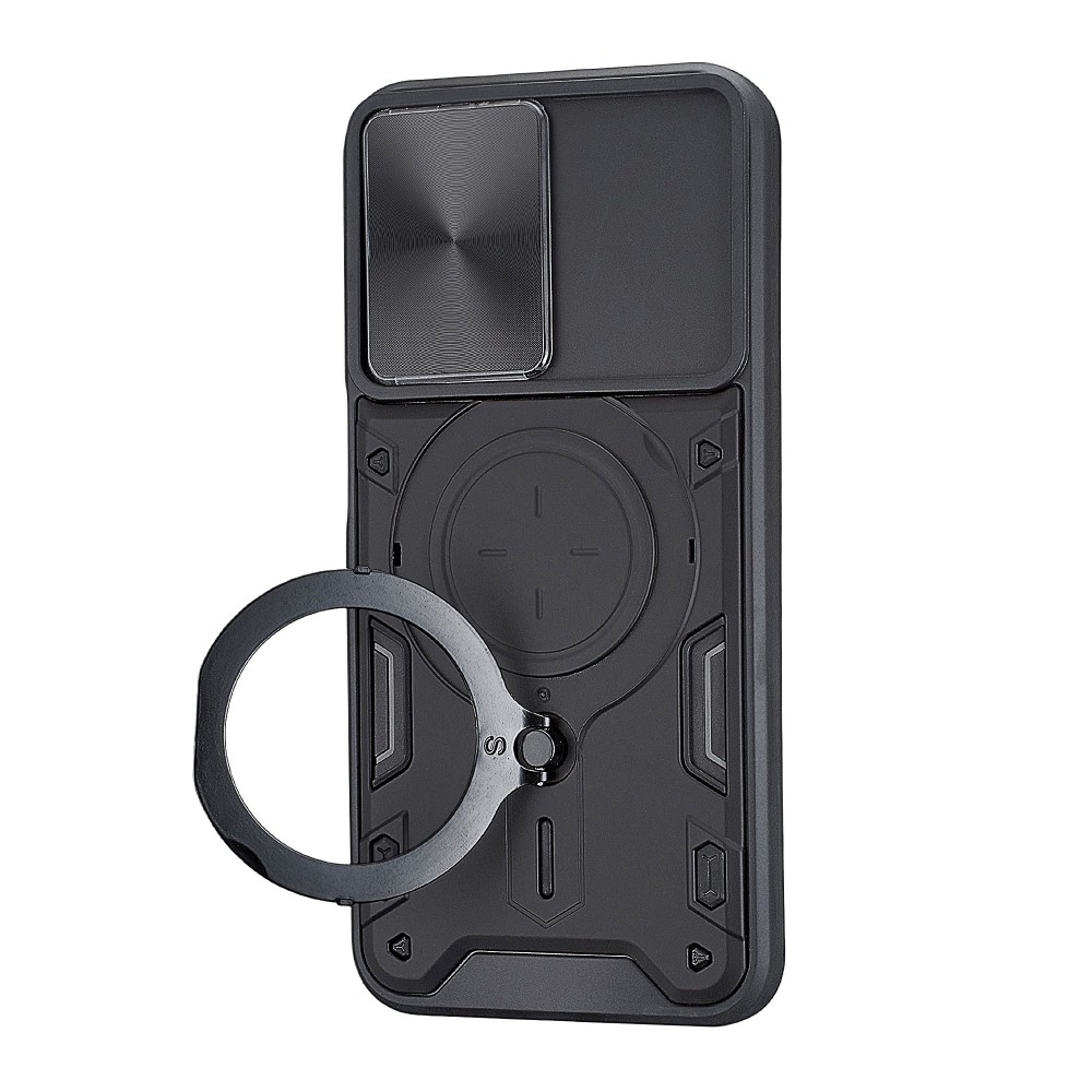 Чохол Protective Stand Case для Samsung A24 чорний-2