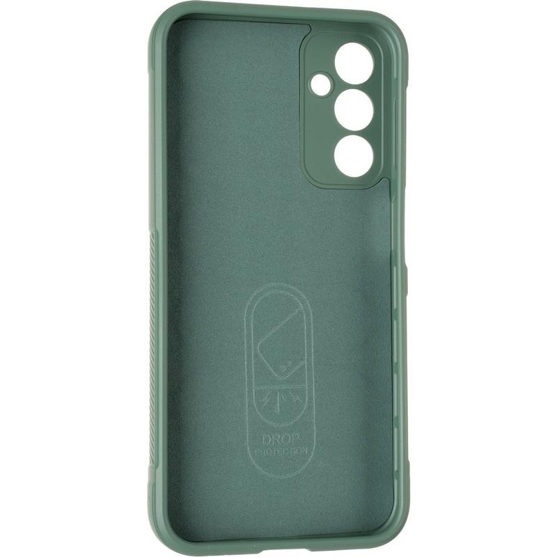 Накладка Deexe Terra для Samsung A24 Dark green-1