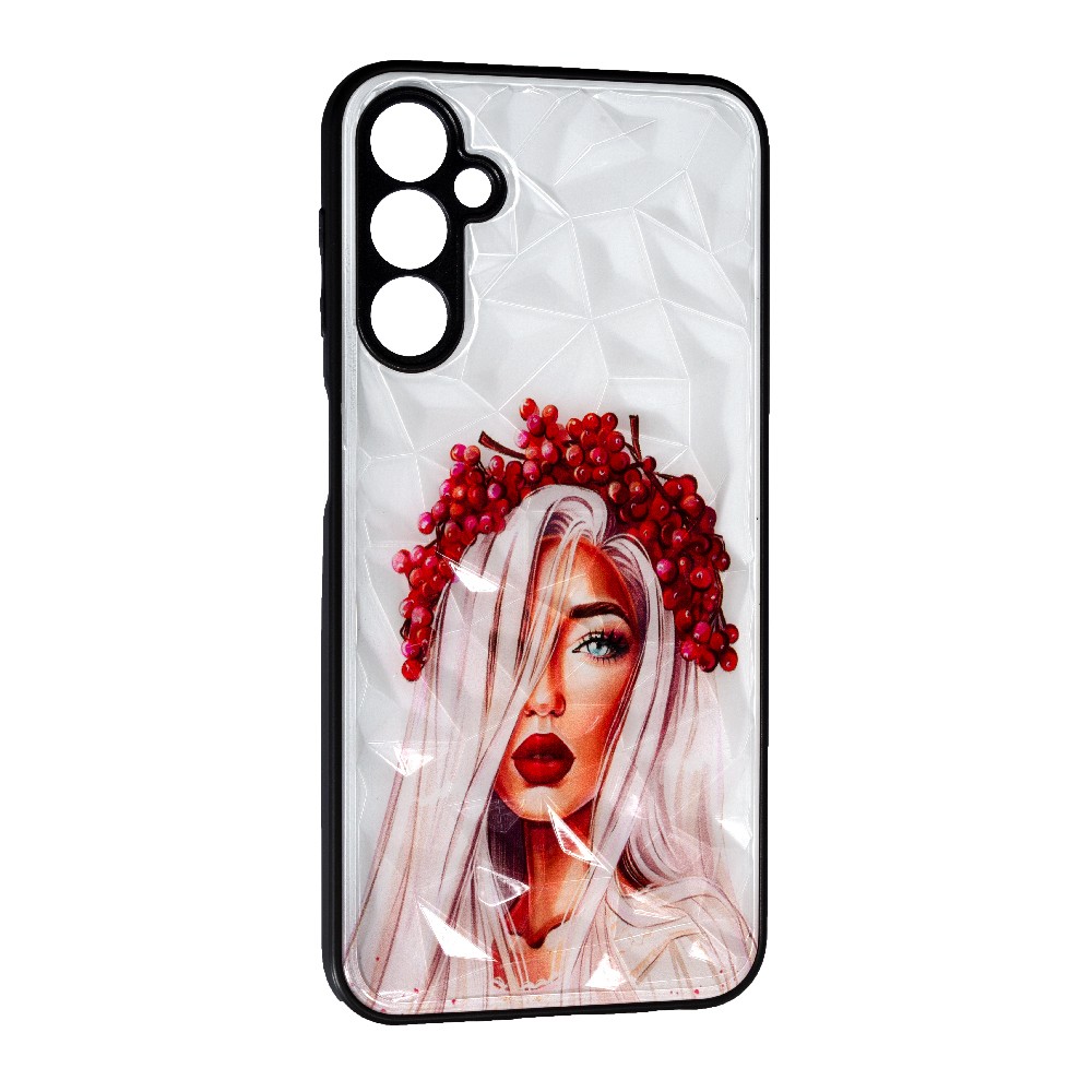 Накладка Prisma Ladies для Samsung A24 Ukrainian girl-0