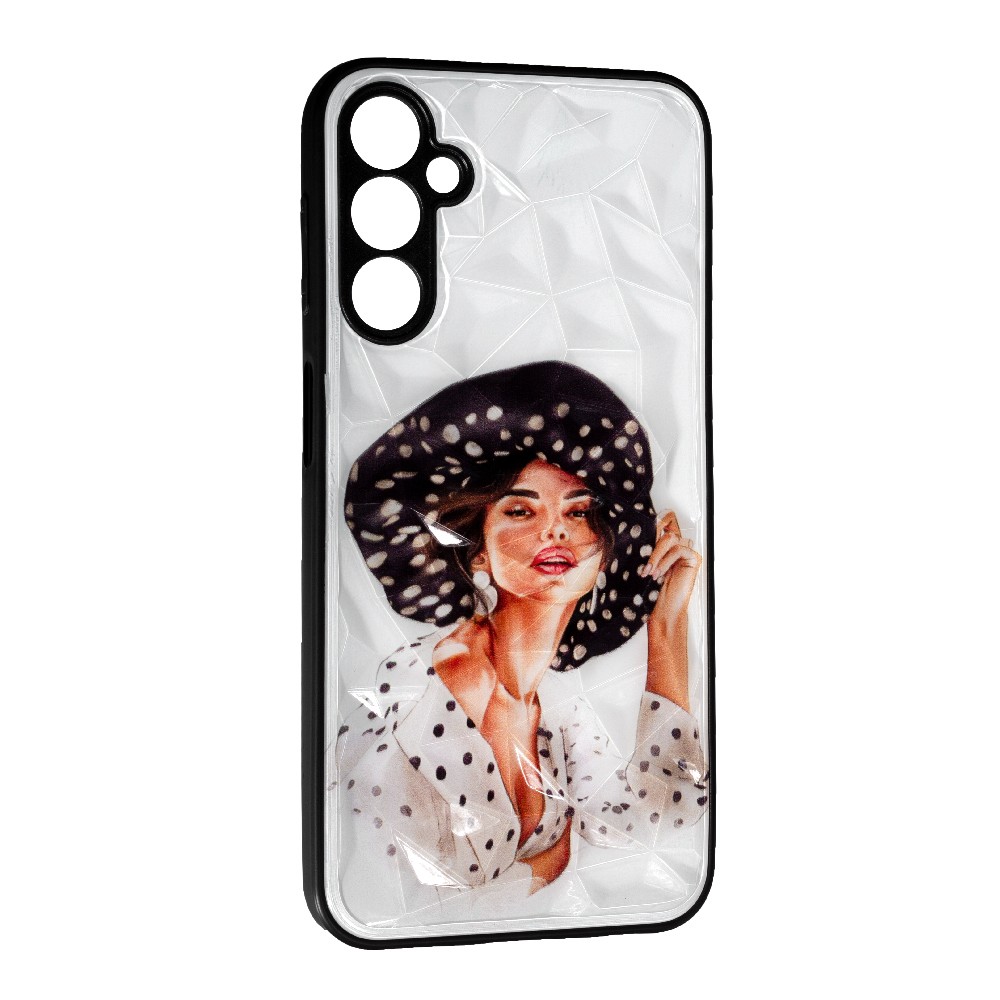 Накладка Prisma Ladies для Samsung A24 Girl in a hat-0