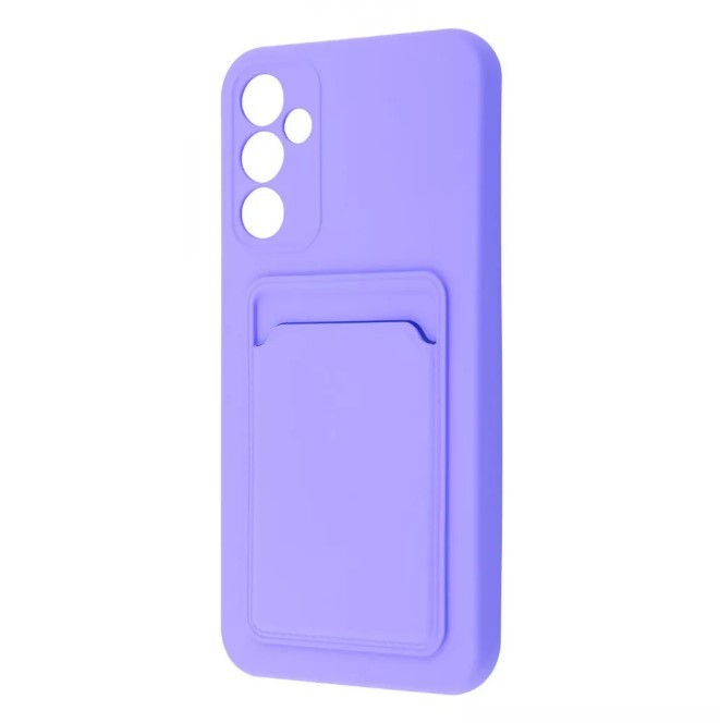 Накладка WAVE Colorful Pocket для Samsung A24 (light purple)-0